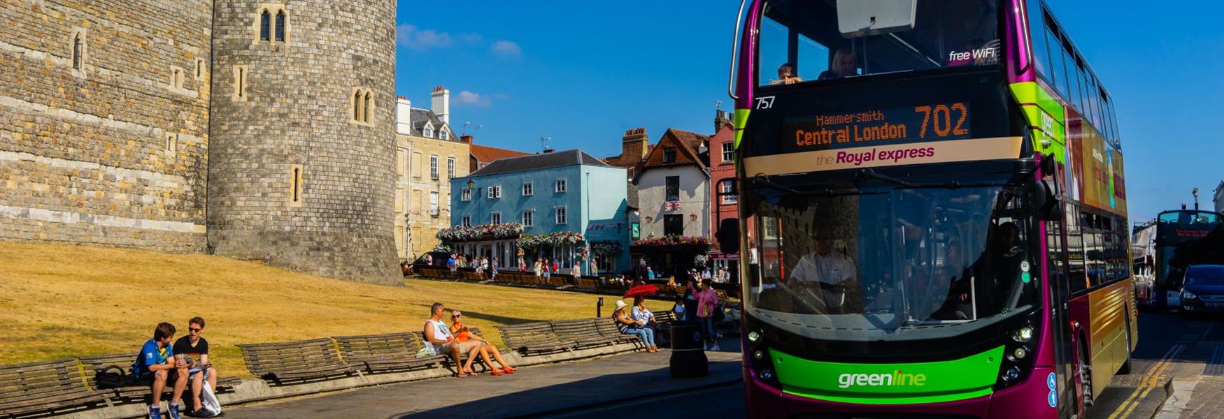 Travelling By Bus Coach Visit Windsor